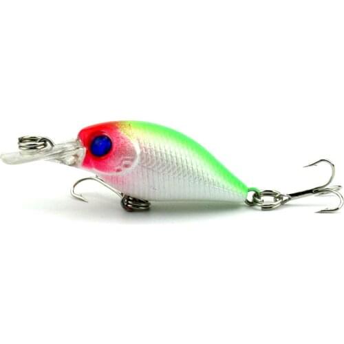 1pcs Mini Crankbait Fishing Lure Hard Plastic Lure Isca Artificiais Pesca Fish Tackle Bass Crank Swimbait Fishing Wobblers