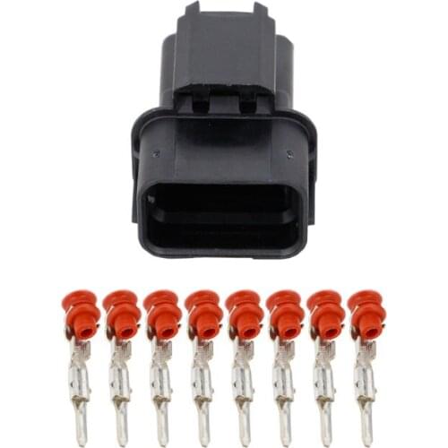 5 Sets 8 Pin Honda Civic Odyssey Bin Chi XRV low with high with LED headlight speaker plug 6189-7423 and 6181-6850