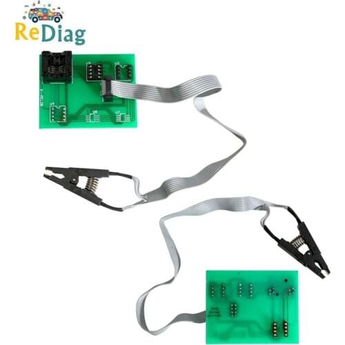 Reading 8 Foot Chip Adapter with XP 5.60 /5.74/5.84 XPROG -Box ECU Programmer and UPA USB Programme