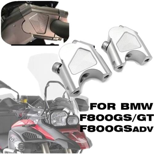 For BMW F800GS F800R F800GT Adventure accessories motorcycle handlebar clamp lifter lengthened handlebar mount