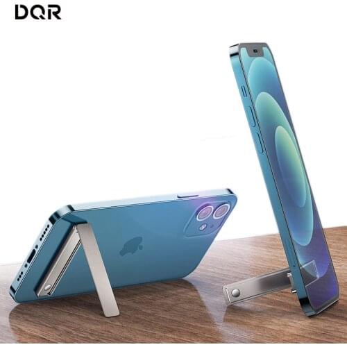 DQR Phone Tablet Laptop Desktop Stand Holder For iPhone Samsung Huawei Xiaomi Oneplus Invisible Magnetic Foldable Stand