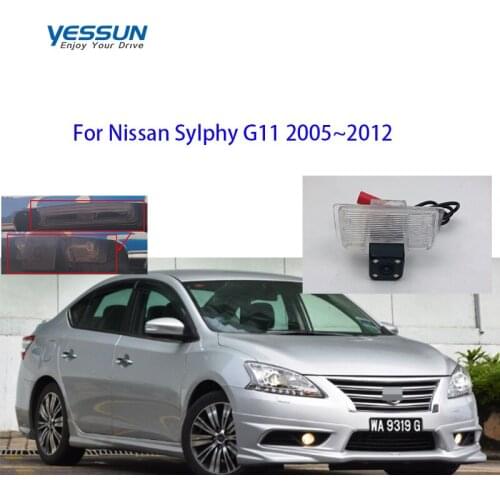 Yessun rear camera For Nissan Sylphy G11 2005~2012 Car CCD LED Backup Reverse Rear View Camera Car Parking Monitor