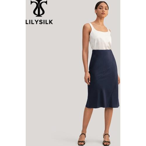 Женские юбки миди LILYSILK China At AliExpress