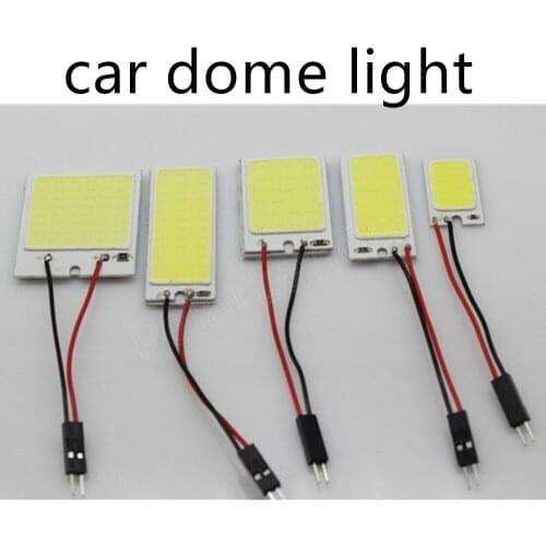 Best price sale 12V 10pcs T10 3W COB LED reading Panel Lights Car interior Dome light lamp 36SMD