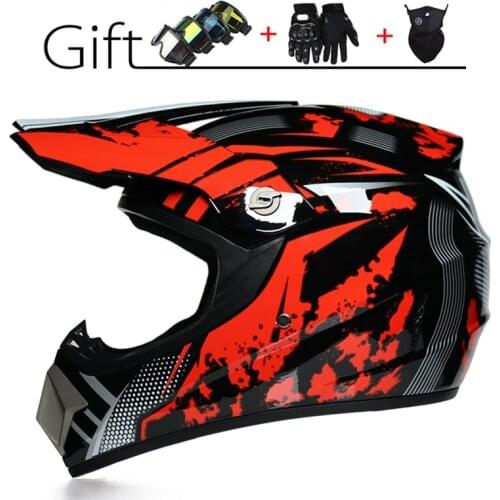 3 Gift Sport Motocross Helmet Motorcycle Off-road Helmet Atv Racing Motorcycle Helmet Casque Motorcycle Casco Capacetes