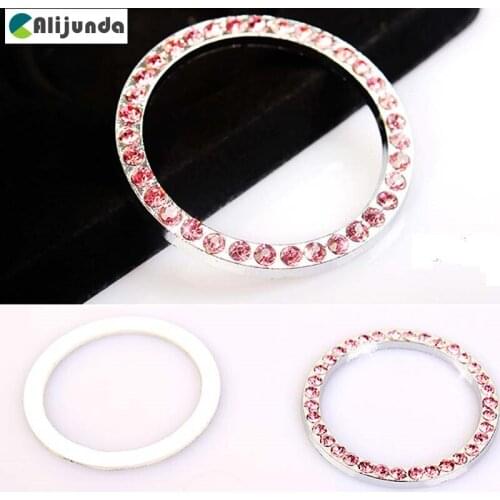 Car ignition switch decoration Ring Sticker for Mitsubishi ASX/Outlander/Lancer Evolution/Pajero/Eclipse/Grandis