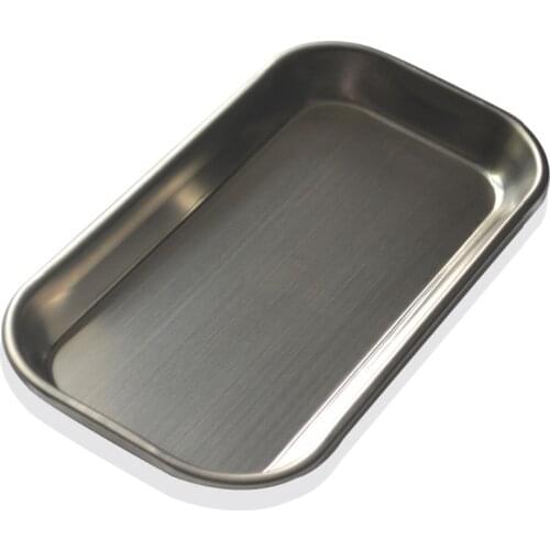 5Pcs Brand New Stainless Steel Surgical Dental Disinfection Tray Dish Lab Instrument Medical Surgical Treament Supplies