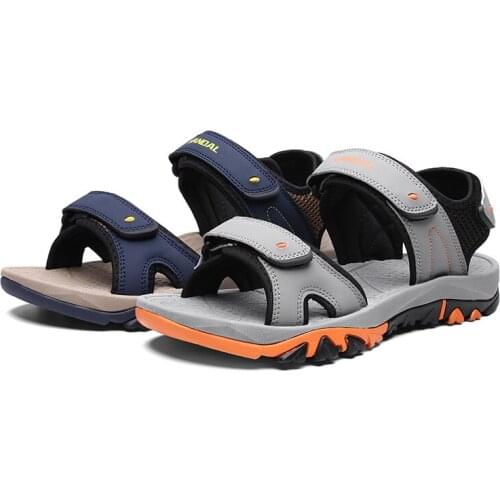 Sandles homme roman plage comfort masculina sandal casual samool on shoes em size s 39 leather sandalia sport rubber slip shoe