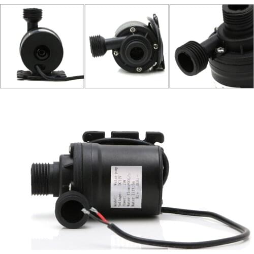 800L/H5m DC12V 24V Solar Water Heater Brushless Motor Circulation Water Pump Smooth Operation Low Noise Safety Long Service Life