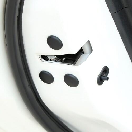 Universal Car door lock screw protector for Subaru XV Kia Rio 4 Ceed Cerato Sorento Mazda 3 Mini Cooper R56 F56 Accessories