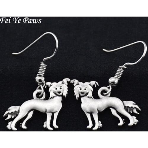 Fei Ye Paws Chinese Crested Drop Earrings Brincos Big Long Earrings For Women Earings fashion Jewelry Pendientes bijoux femme