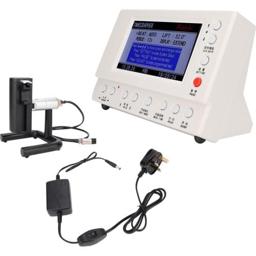 Weishi6000 High Precision Mechanical Watch Testing Tool Timegrapher Tool 90-240V UK Plug High Quality Watch Tool For Watchmaker