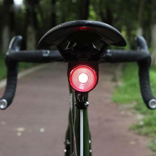 Bicycle Bike USB Charging Safety Rear Lamp Alarm Remote Control Horn Tail Light Waterproof Safety Warning Cycling Light