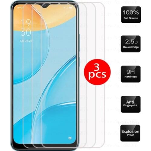 3pcs glass on for oppo a15 smartphone tempered glass for oppo a15 a15 15a 6.52'' oppoa15 screen protector protective film cover