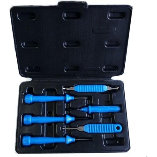 1 Set Car Wire Terminal Removal Tool Release Extractor Puller Wiring Connector Pin Back Needle Remove Tool Case