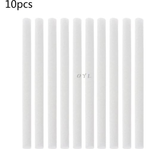 10Pcs Humidifiers Filters Cotton Swab Replacement for Humidifier Accessories Aroma Diffuser Cotton Sticks 7mmx115mm
