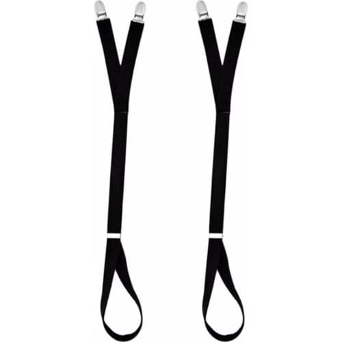 Elastic Men Shirt Stays Business Suspenders Gentleman Shirt Holder Adjustable Tirantes Braces Hombre Soft Suspender