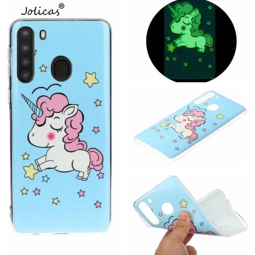 Hot Selling Plastic Cases For para Samsung A21 Phone Pouch sFor Samsung Galaxy etui A21 Phone Case Soft Silicone Shell Telefoon
