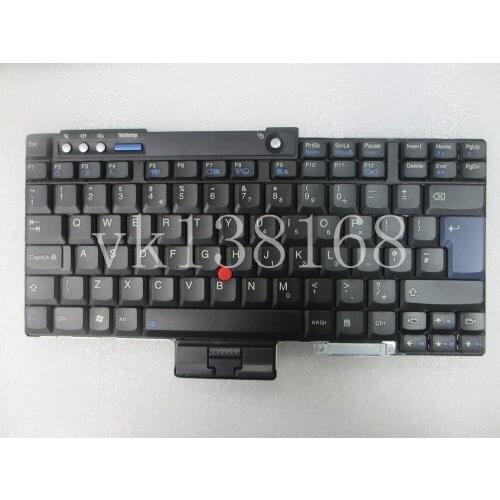 Stock new Ori UK layout big enter button keyboard for Lenovo Thinkpad T400 T500 R60 R61 T60 T61 FRU 42T3961 42T3928