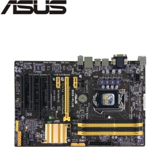 For Asus B85-PLUS Desktop Motherboard B85 LGA 1150 For Core i7 i5 i3 SATA3 USB3.0 Original Used Mainboard