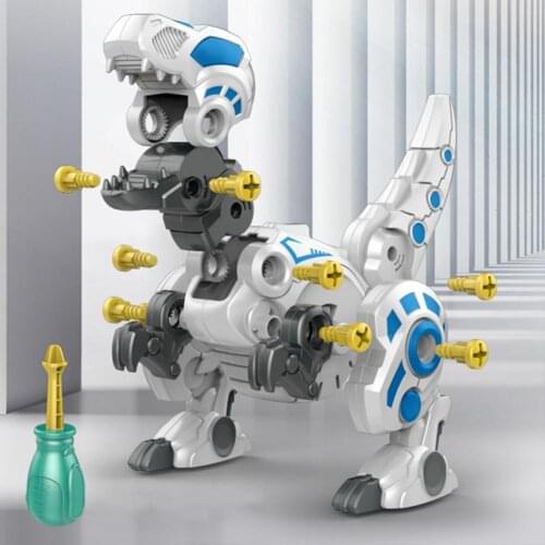 Model Toy Dinosaur Design Educational Plastic Detachable Assemblable Toy Kids Educational Toys for Children Gifts