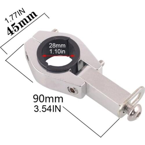 22MM 28MM Handlebar Motorcycle Brush Hand Guard Motocross Handguards Clamp Fat Bar Mounting Mount Kit