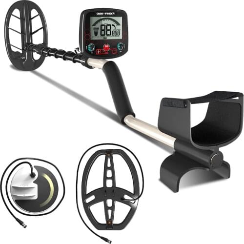 OMNI-FINDER Underground Metal Detector Waterproof Coil Pointer Detector Display High Sensitive Archaeological Treasure Hunter