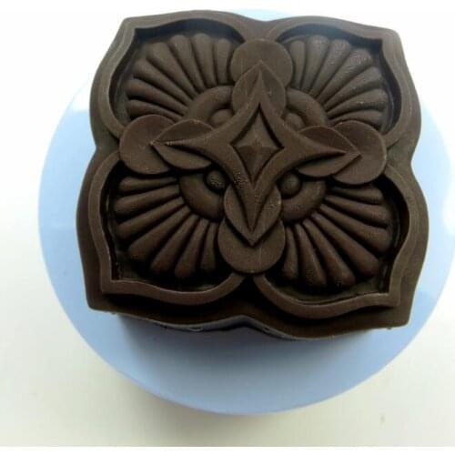 QT0044 Silicone Mold soap Mould Resin Pendant soap making mould handmade diy soap Candle aroma stone moulds