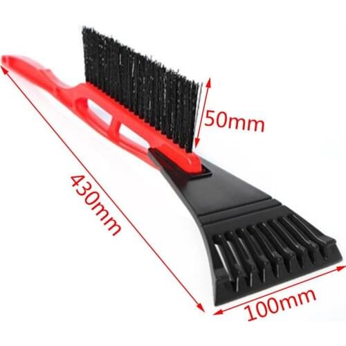 New Winter Snow Ice Scraper Brush Sturdy Grip Car Frost Remover Auto Snow Shovel Windshield and Window Cleaner Tool