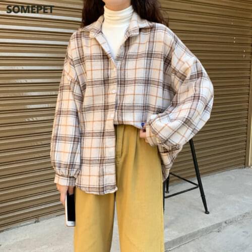 Somepet Women's Plaid Shirts