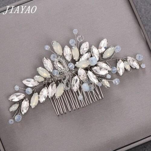 Rhinestone Women Hair Comb Head Accessories Bridal Hair Comb Rhinestone Hair Jewelry Decoration For Bridal Hair Accessories