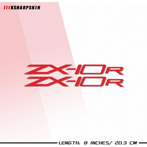 Motorcycle Reflective Stickers Body Helmet Fuel Tank Waterproof Sign Decal for KAWASAKI ZX-10R ZX10R zx 10r LOGO Sticker