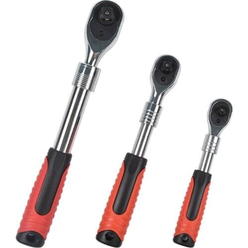 Extending Telescopic Ratchet Socket Gadget for Motorcycle Repairman Home DIY Repairment Bike Bicycle Easy to Carry