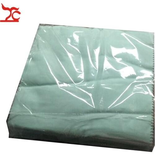 100 Pcs Large Square Jewelry Polishing Cloth Buckskin Velvet Sterling Silver Tool Jewelry Anti-tarnish Cleaning Cloth 25*25cm