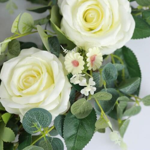 Greenery Artificial Vine Garland Eucalyptus and Chrysanthemum Wedding Decor