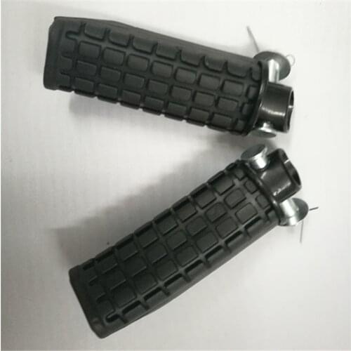 1 Pair Motorcycle Rear Foot Pegs Pedal CNC Aluminum Accessories Motor Bicycle Foot Rests