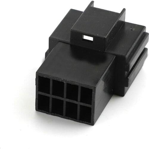 2/5/10/20/50/100sets 8pin auto electrical electric unsealed plug plastic connector with terminals