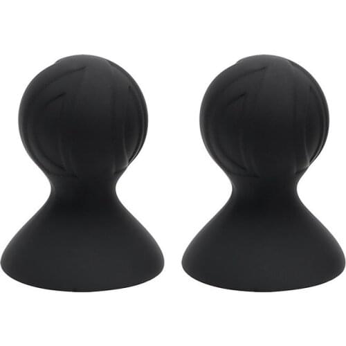 2 Pcs Silicone Nipple Enhancer Nipple Stimulator Massager Nipple Sucker Vacuum Breast Massager Breast Pump Stimulator for Female