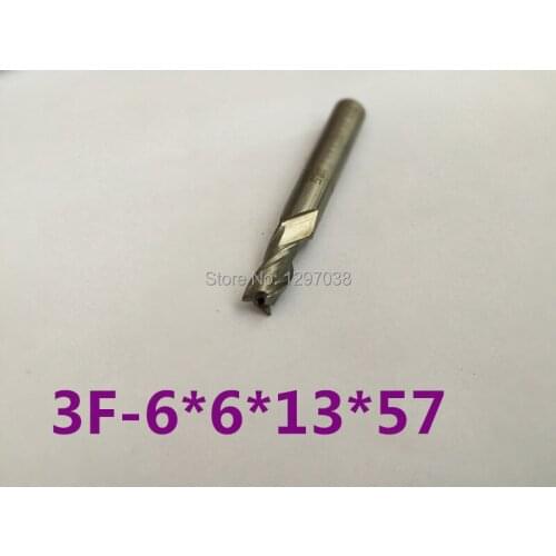 5pcs HSS End Mill CNC Tools 3 Blades Flute Diameter 6mm Milling Cutter Router Bit CNC mill Drill bit