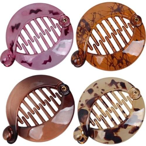 Acrylic Fish Banana Jaw Clips For Thick Hair Non-slip Hair Claw Clip for Women