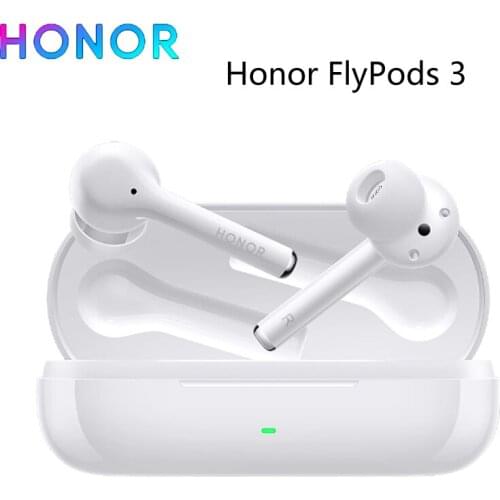 Honor FlyPods 3 Wireless Earphone TWS Three Microphone Noise Reduction Bluetooth 5.0Touch Sensor Earbuds