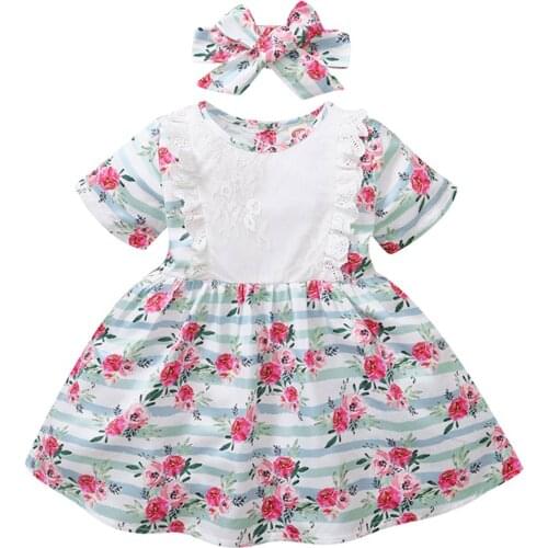 FULA-bao Summer Dresses For Babies