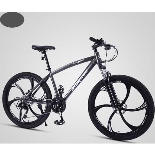 Mountain Bike 26 inch 21/24/27/30 Speed Variable Speed Shock Double disc Brake Student Adult Bicycle