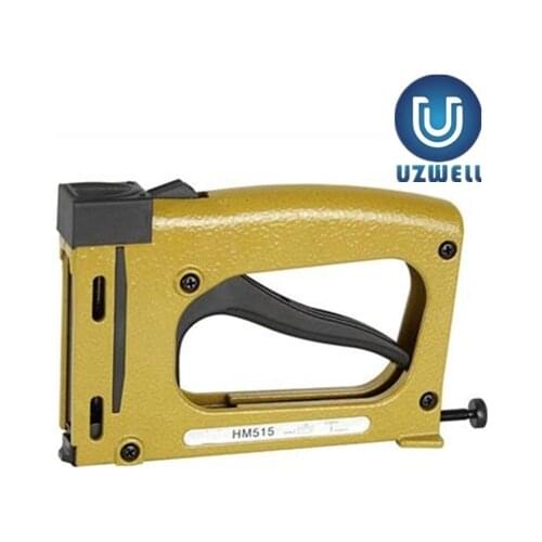 HM515 Nail Stapler Manual Nail Staple Gun Manual Stapler Manual Nailer frame tacker with 1000 pcs free cost nails