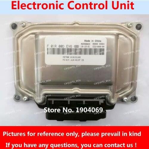 Engine Computer Board F01R00DEV6 F01RB0DEV6 01615109 ME7 ECU Electronic Control Unit F01R00DP13 F01RB0DP13 01611382 For Geely