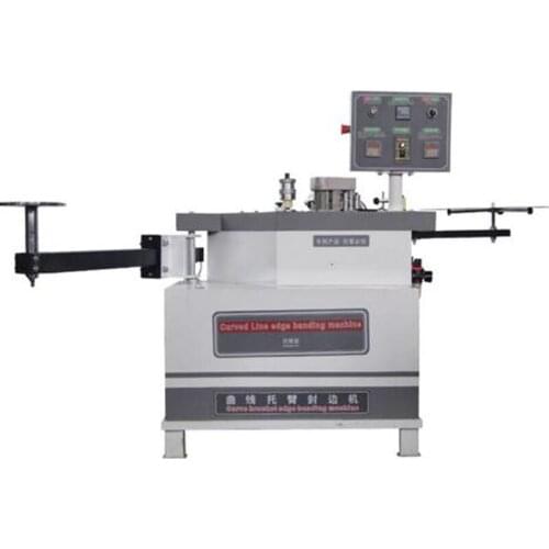Curved Line Edge Banding Machine Manual Swing Arm Edger Woodworking Edge Banding Machine Desktop Curve Wrapping Machine