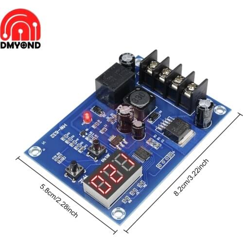 XH-M603 Charging Control Module 12-24V Storage Lithium Battery Charger Control Switch Protection Board With LED Display