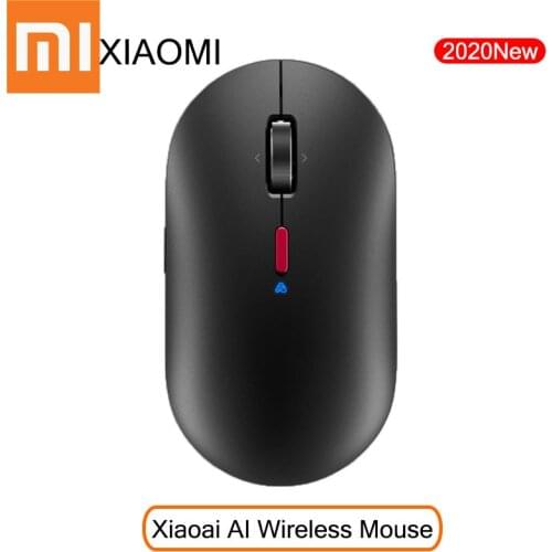 Original Xiaomi Xiaoai Smart Home Wireless Mouse Laptop PC Bluetooth Mouse USB Rechargeable Mouse 2.4Gh AI Voice Optical Mice
