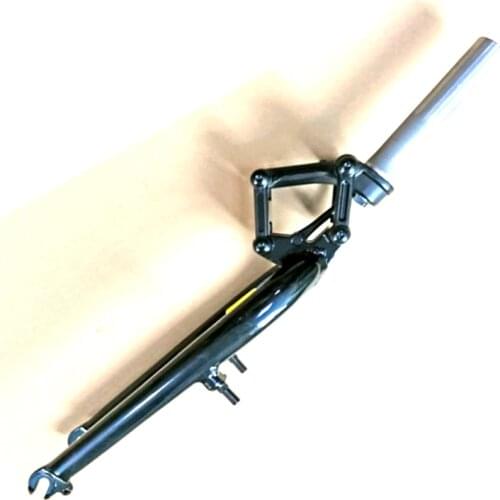 20 inch folding bicycle front fork V brake suspension front fork 74mmHUB aluminum alloy fork bicycle front fork accessories