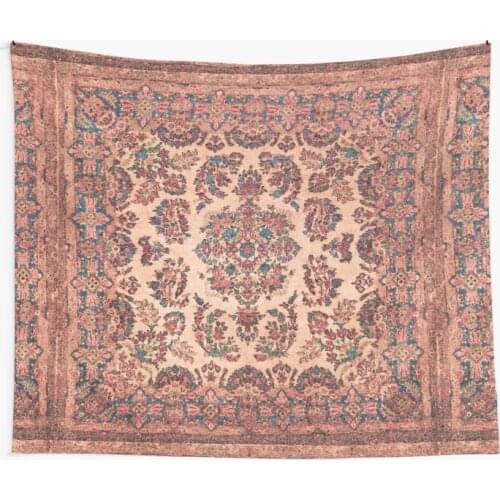 Desert Flowers Persian Wall Tapestry Cover Beach Towel Throw Blanket Picnic Yoga Mat Home Decoration